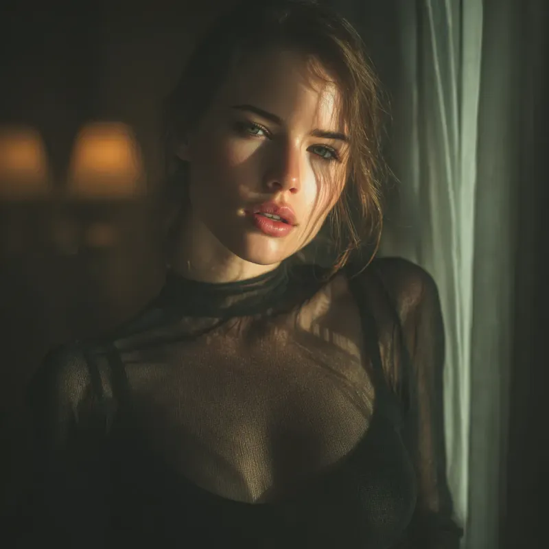 Sugar babe latina sesión fotográfica profesional